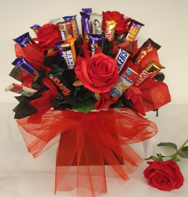 Confectionery Bouquet Valentine 1