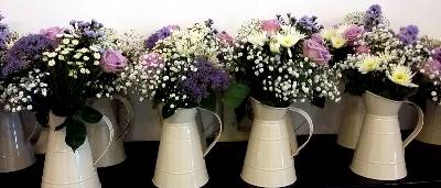 Rustic Cream Jugs