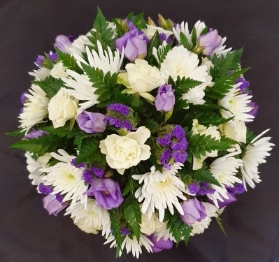 Posy   Purple and White