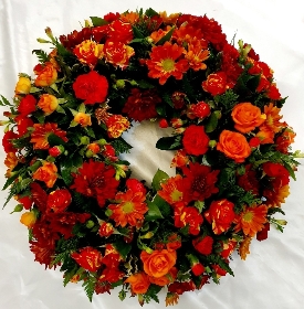 Open loose wreath